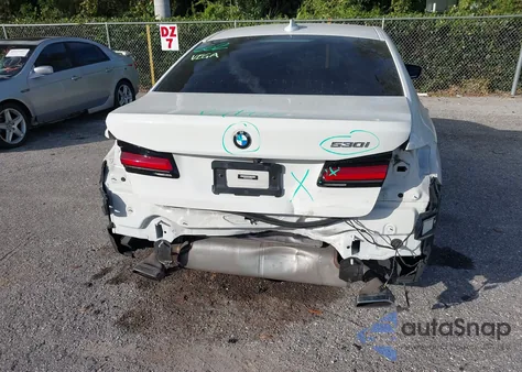 2022 BMW 530 I из США, поврежденный, VIN WBA53BH07NCK00096